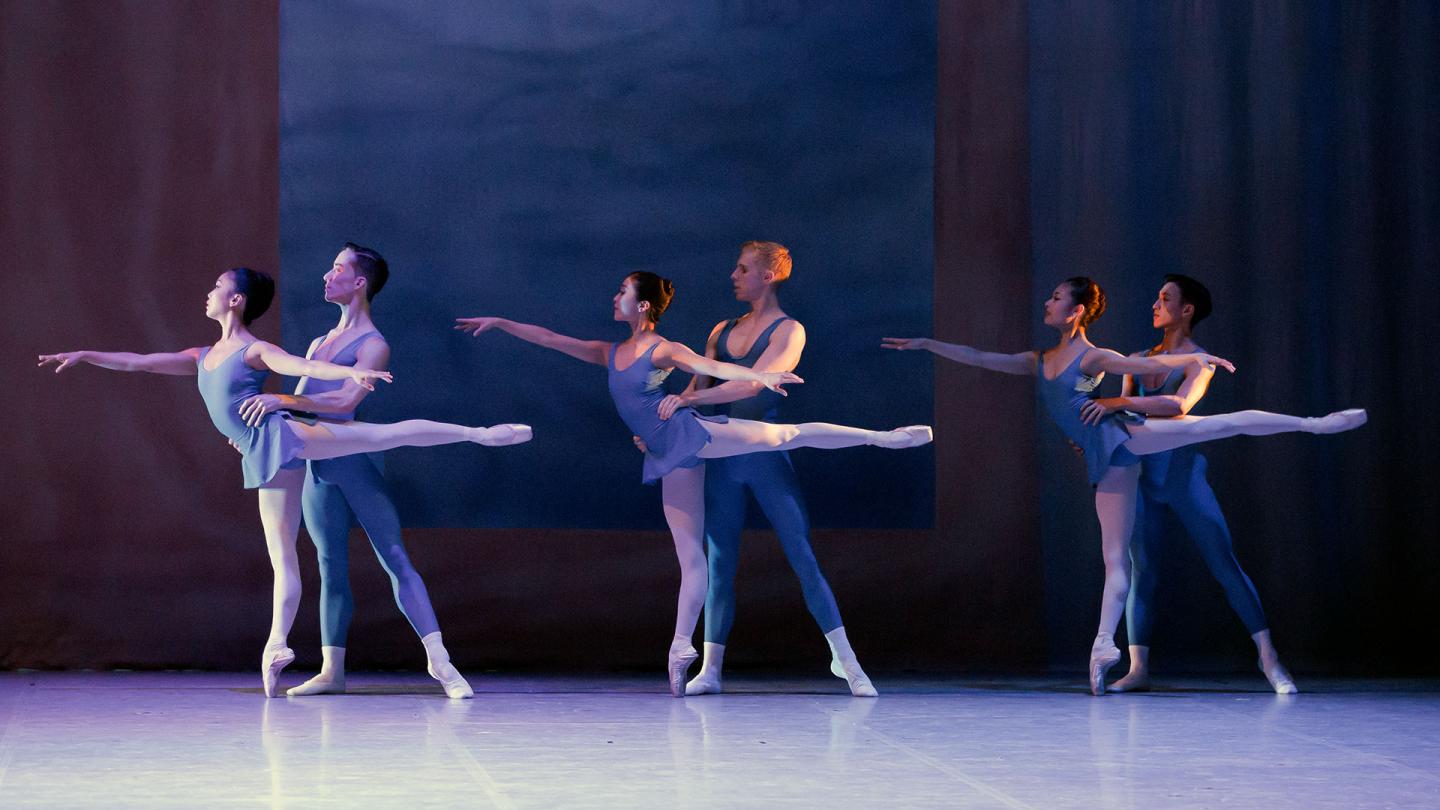 Northern Ballet dancers in Concerto