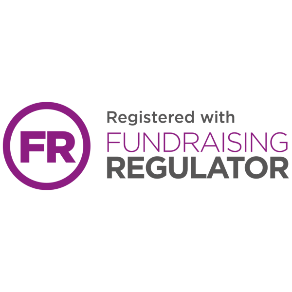 Registered with Fundraising Regulator