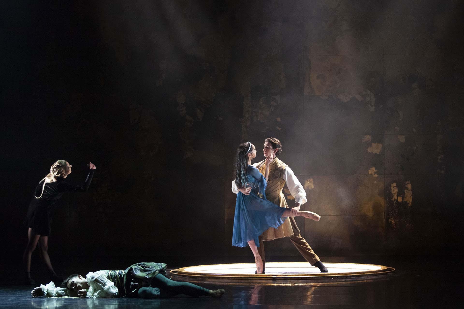 Morgan looks on at Ygraine and Uther dancing and falling in love