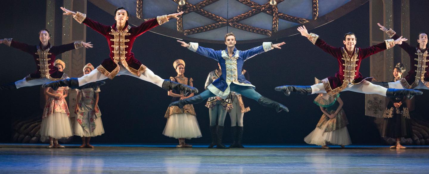 Northern Ballet dancers in Cinderella