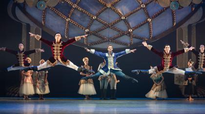 Northern Ballet dancers in Cinderella