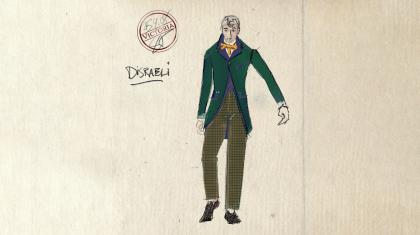 A design for Benjamin Disraeli by Steffen Aafing