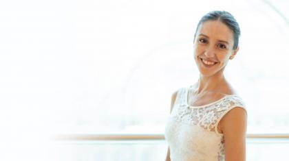 Isabella Gasparini smiling at the camera