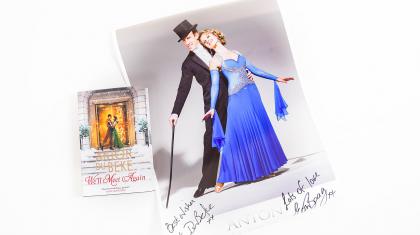 Silent Auction - Anton & Erin print with book